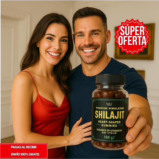 Shilajit™: Suplemento Diario en Gomitas para Vitalidad y Resistencia