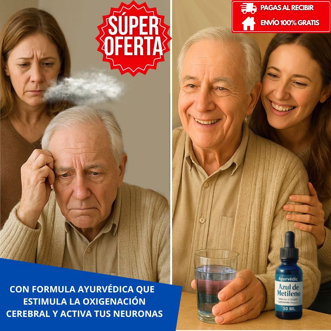 Azul de Metileno Ayurvedic™: Suplemento premium