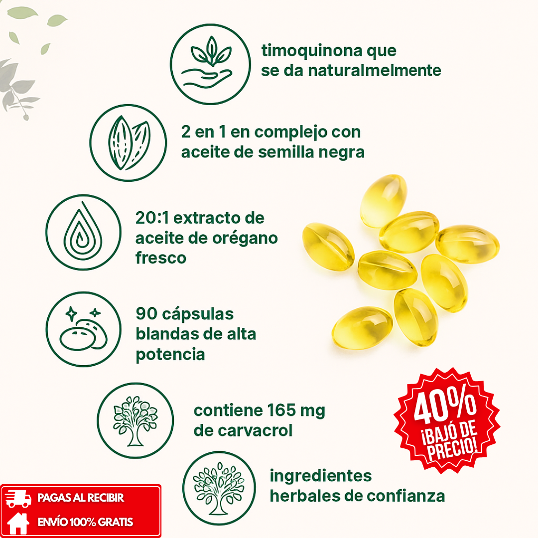OIL OF OREGANO™ - Recupera tu bienestar natural y fortalece tus defensas desde adentro