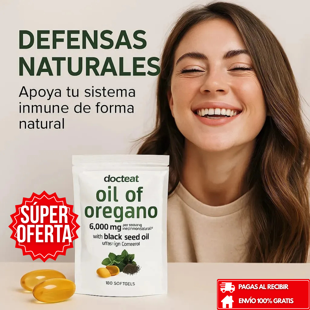 OIL OF OREGANO™ - Recupera tu bienestar natural y fortalece tus defensas desde adentro